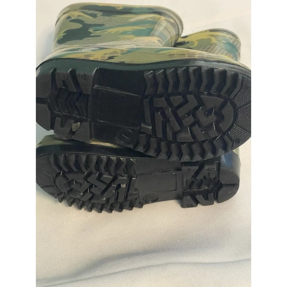 Nice! Kids Black Western Chief Dinosaur Friends Rain Boots Size 7‎ Bin3